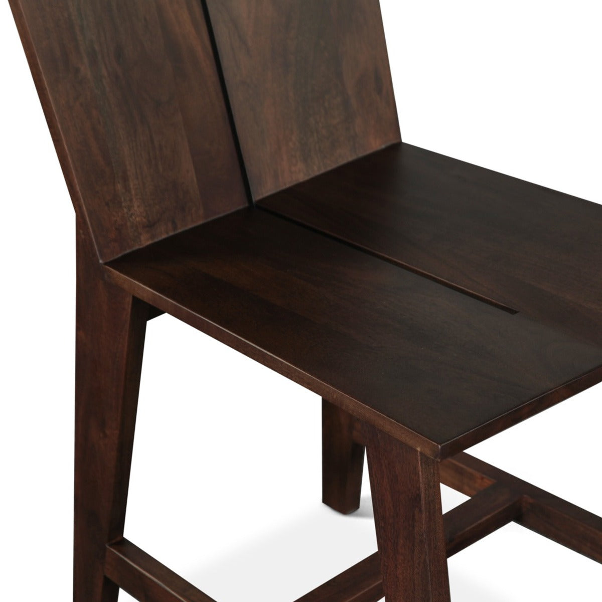 18" Coffee Bean Wood Dining Chair