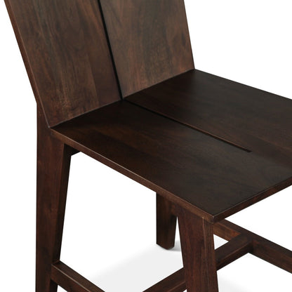 18" Coffee Bean Wood Dining Chair