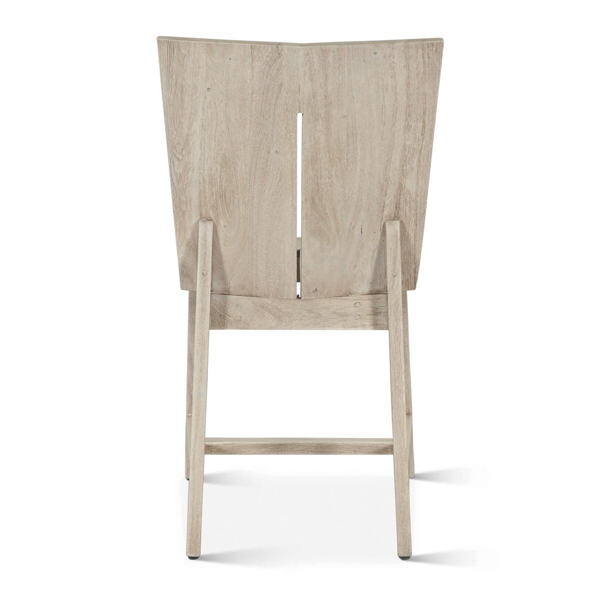 18" Matte Driftwood Wood Dining Chair