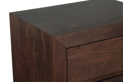 24" Coffee Bean Wood Nightstand