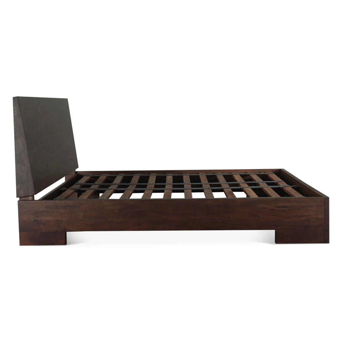 79" Coffee Bean Wood King Size Bed