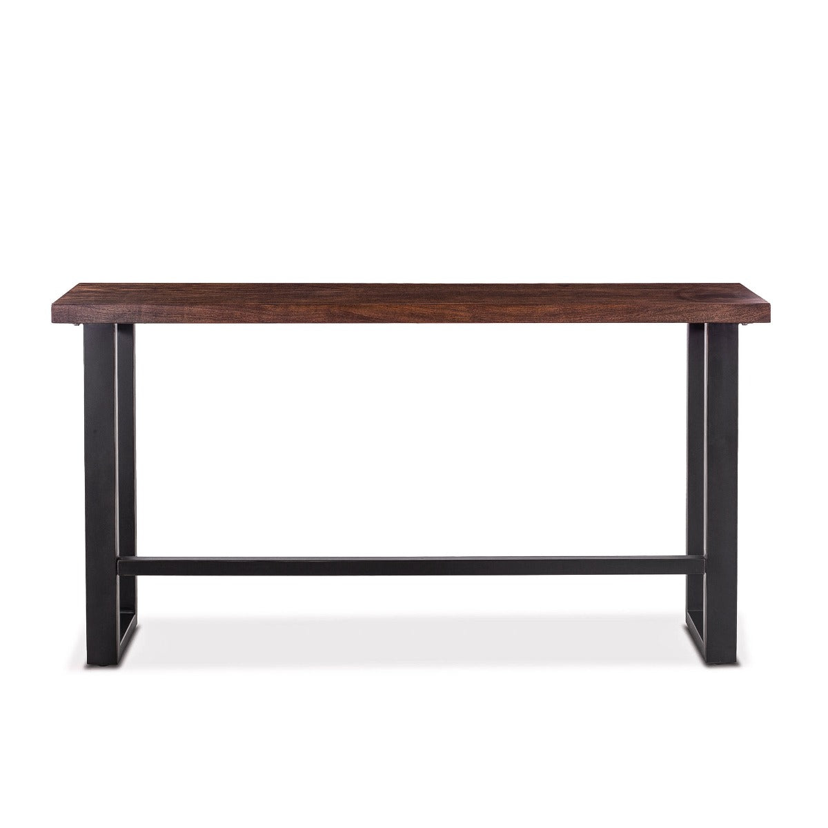 70" Tawny Brown Acacia Wood Console Table