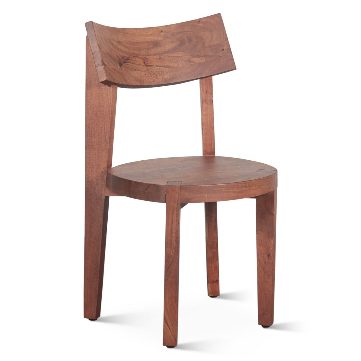 19" Light Sequoia Wood Dining Chair