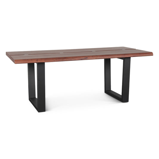 79" Light Sequoia Dining Table
