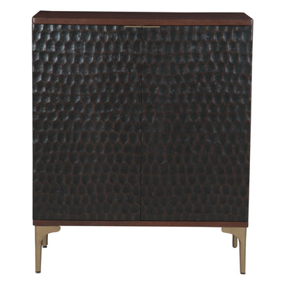 39" Two Tone Mango Bar Cabinet