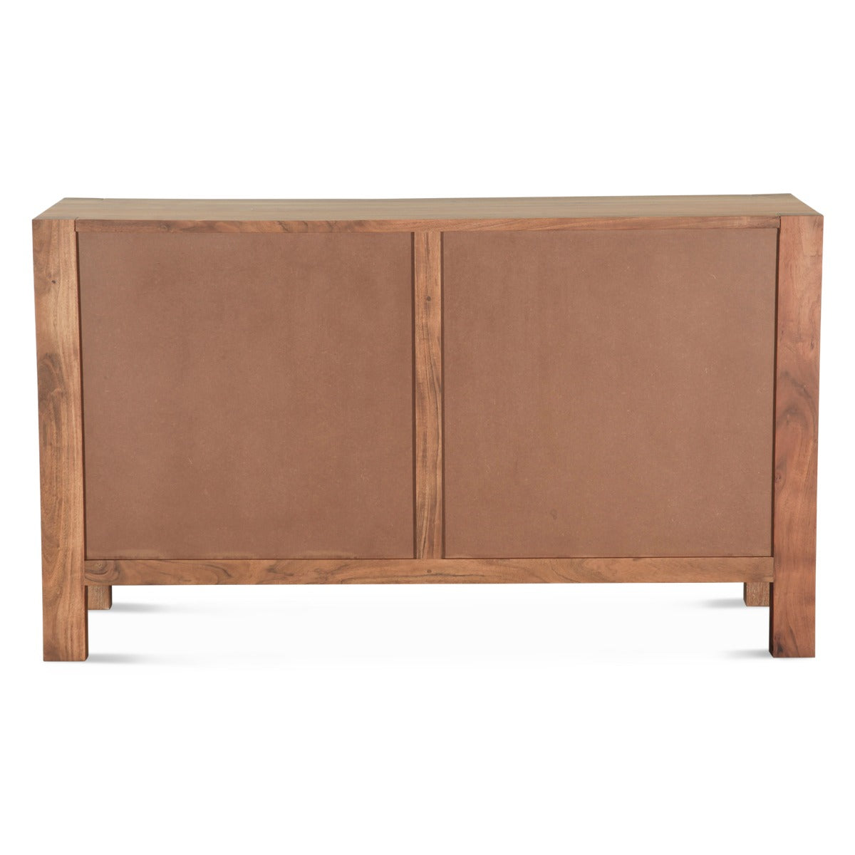 60" Brushed Acacia Wood Dresser