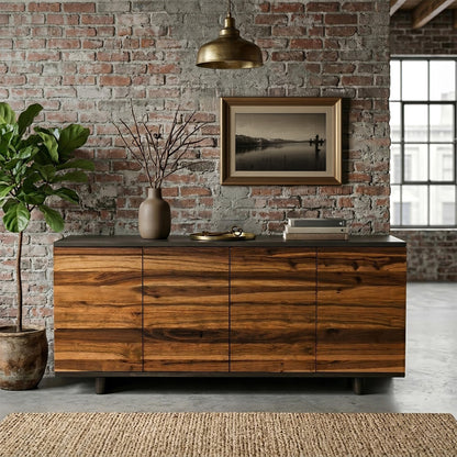 72" Natural Saal Wood Sideboard