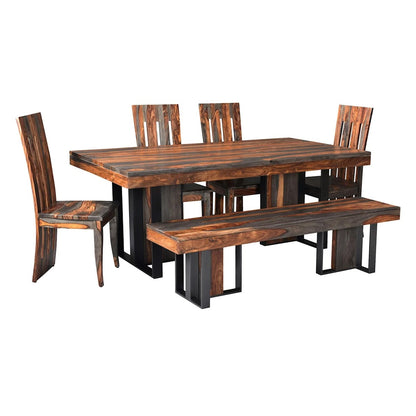 80" Capri Sheesham Dining Table