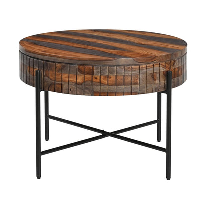 28" Capri Sheesham Wood Coffee Table