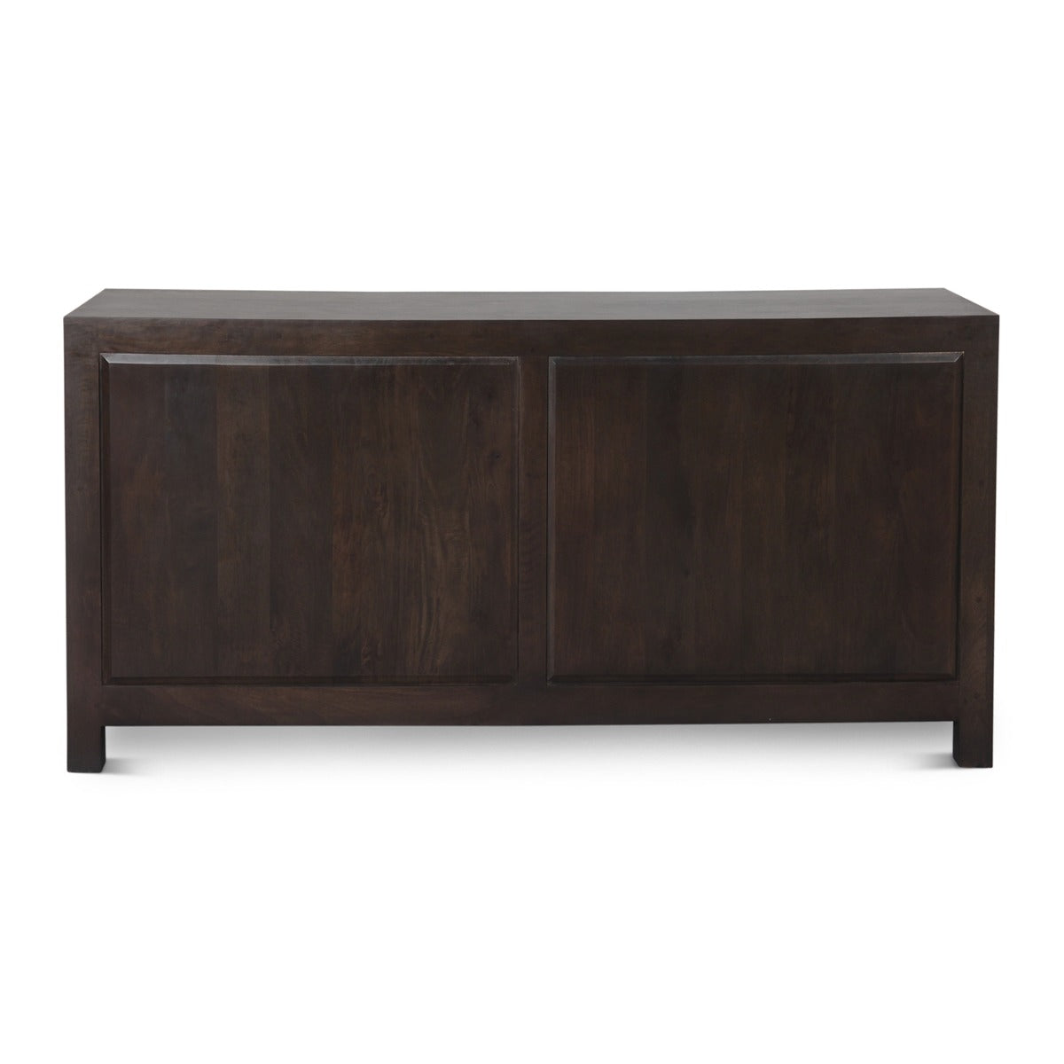 71" Hand-Carved Vintage Brown Dresser