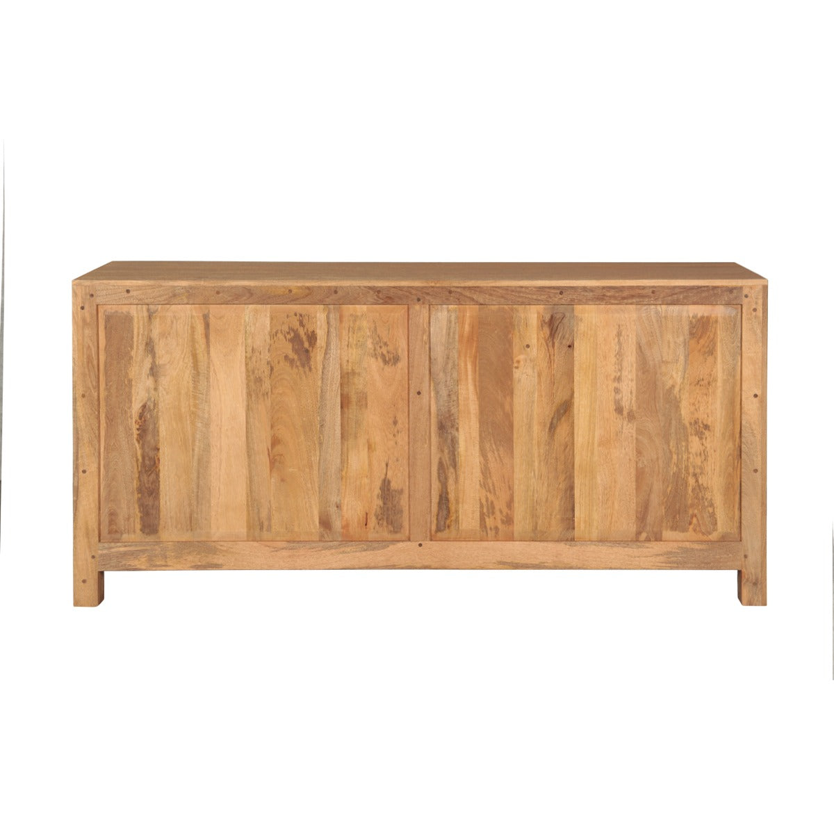 71" Hand-Carved Whitewash Dresser