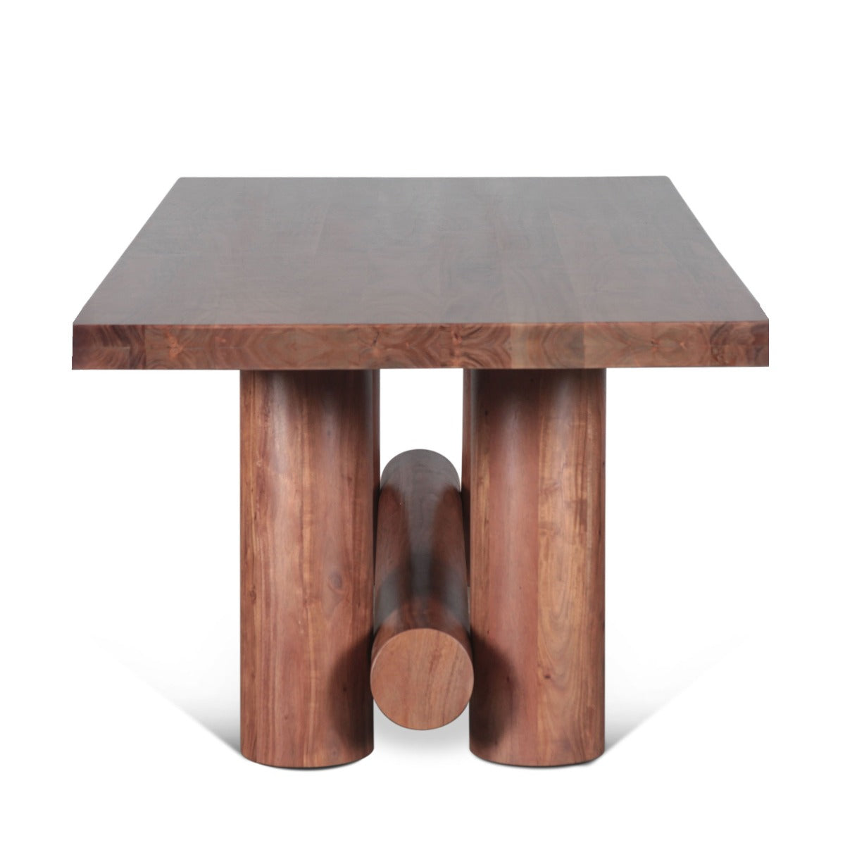 94" Light Vinegar Acacia Dining Table