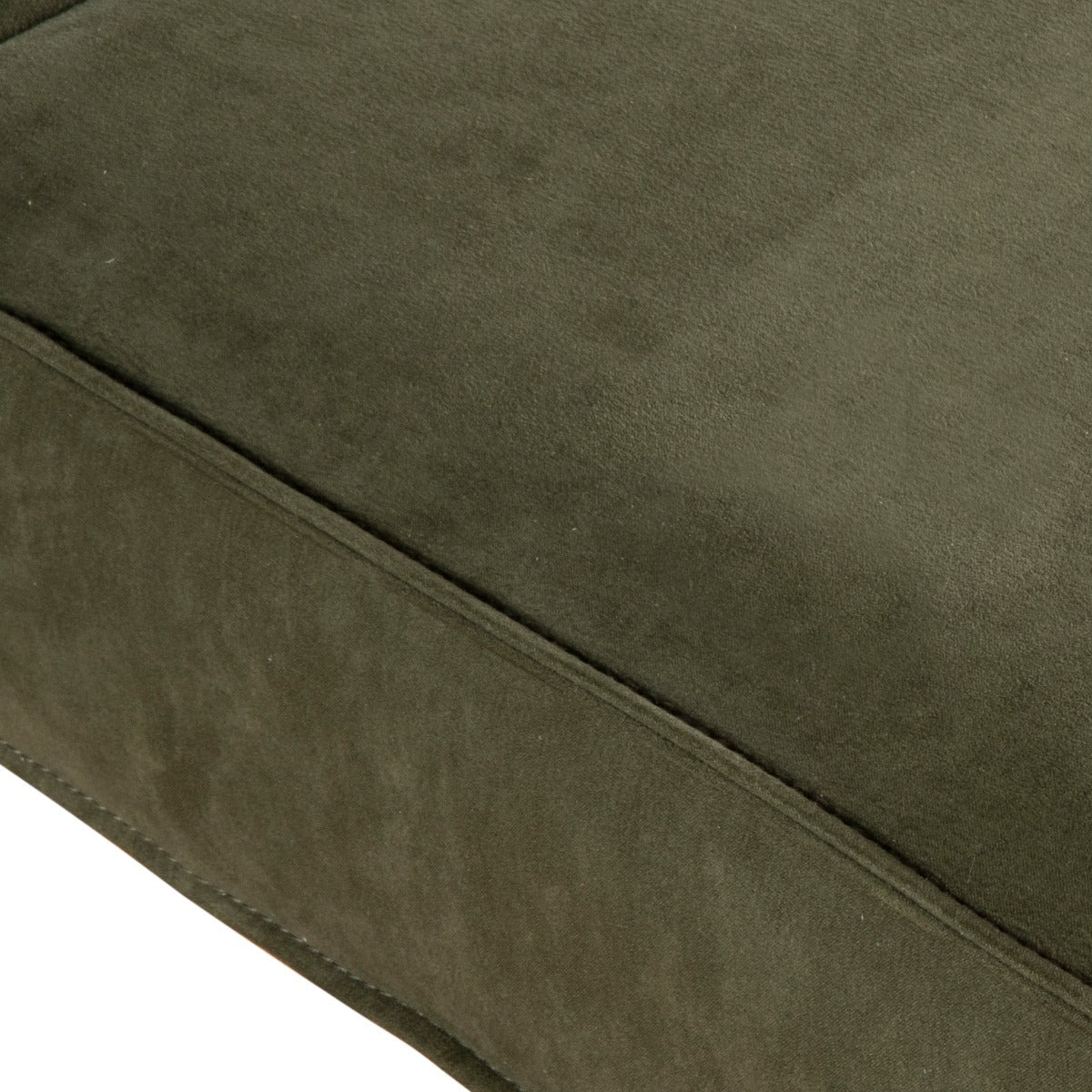 18" Green Eco Suede Counter Chair