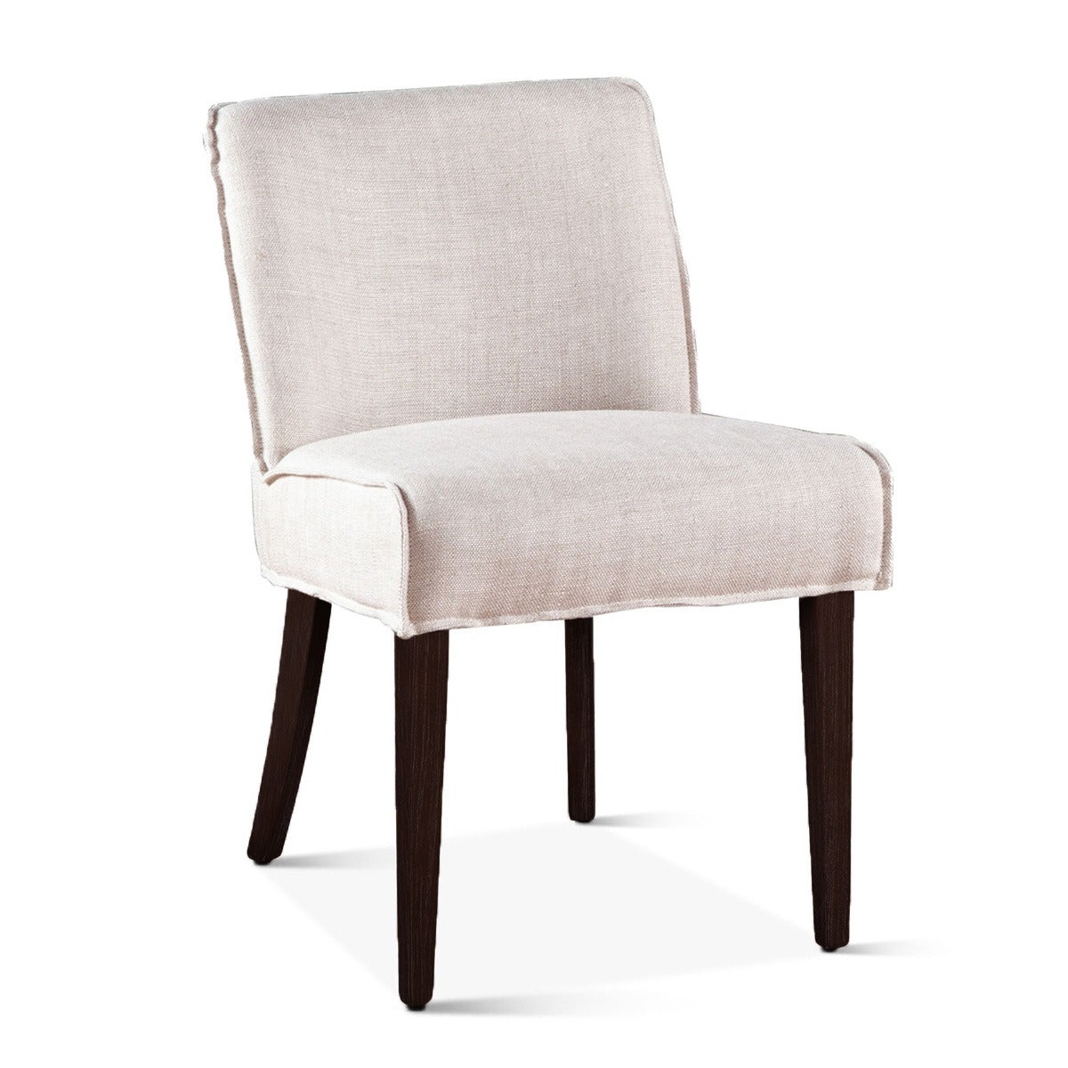 19" Dining Chair in Beige Linen