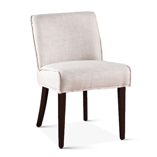 19" Dining Chair in Beige Linen