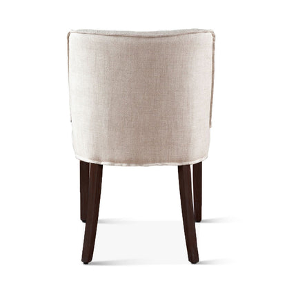19" Dining Chair in Beige Linen