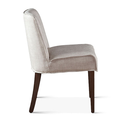 19" Dining Chair in Beige Linen