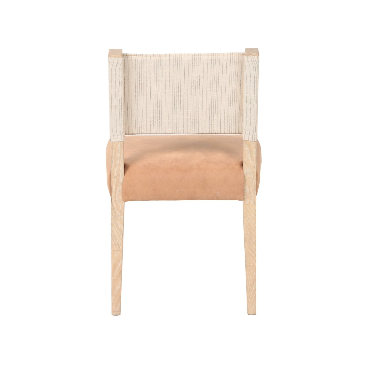 20" Durango Linen Leather Dining Chair