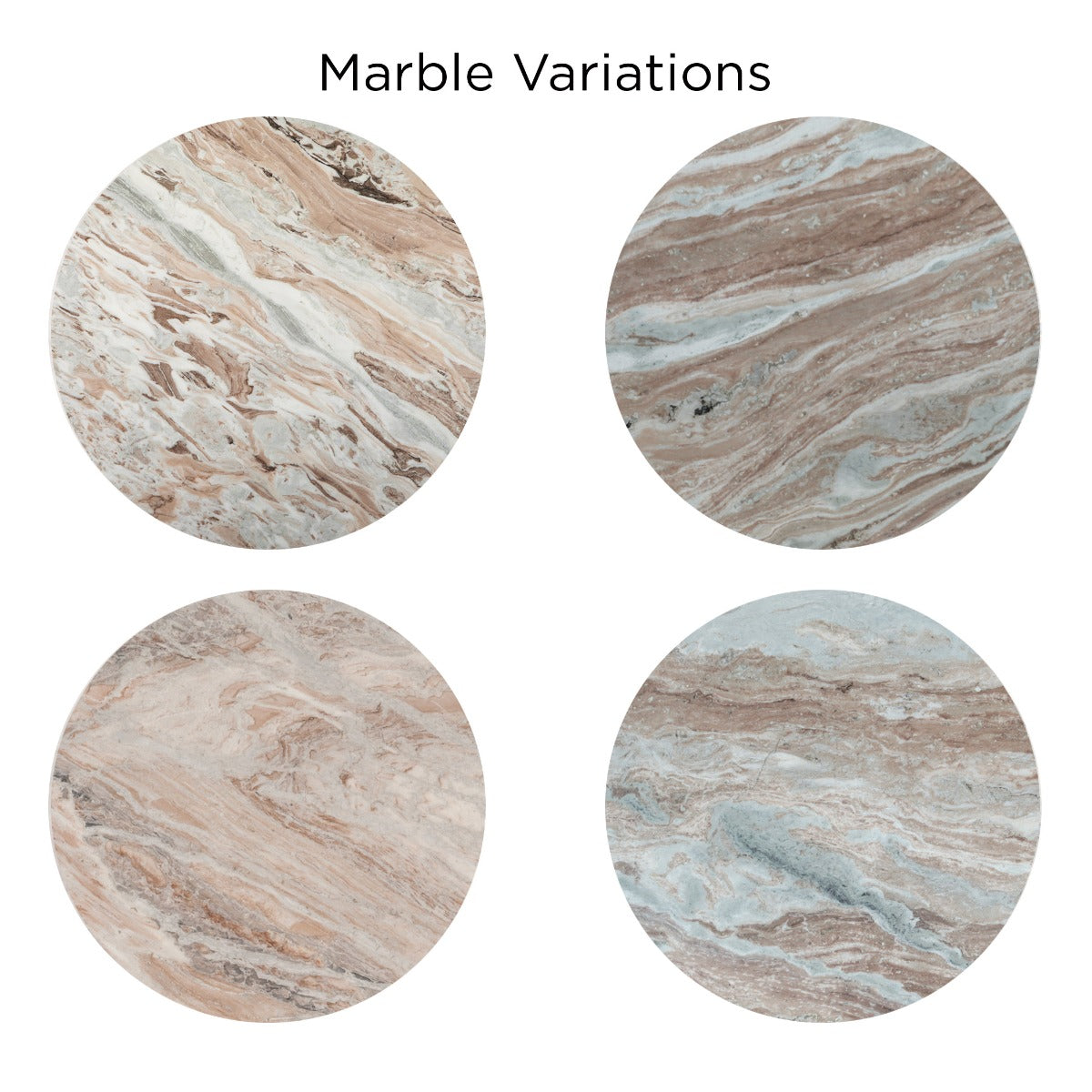 48" Sawar Marble Round Dining Table