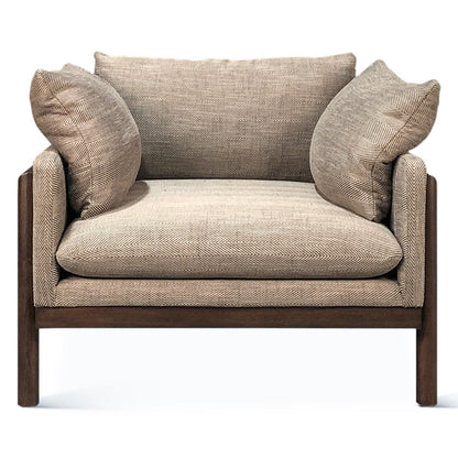 44" Burlington Stripe Upholstered Accent Chair