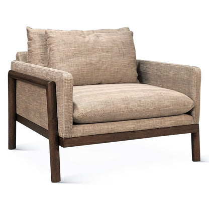 44" Burlington Stripe Upholstered Accent Chair