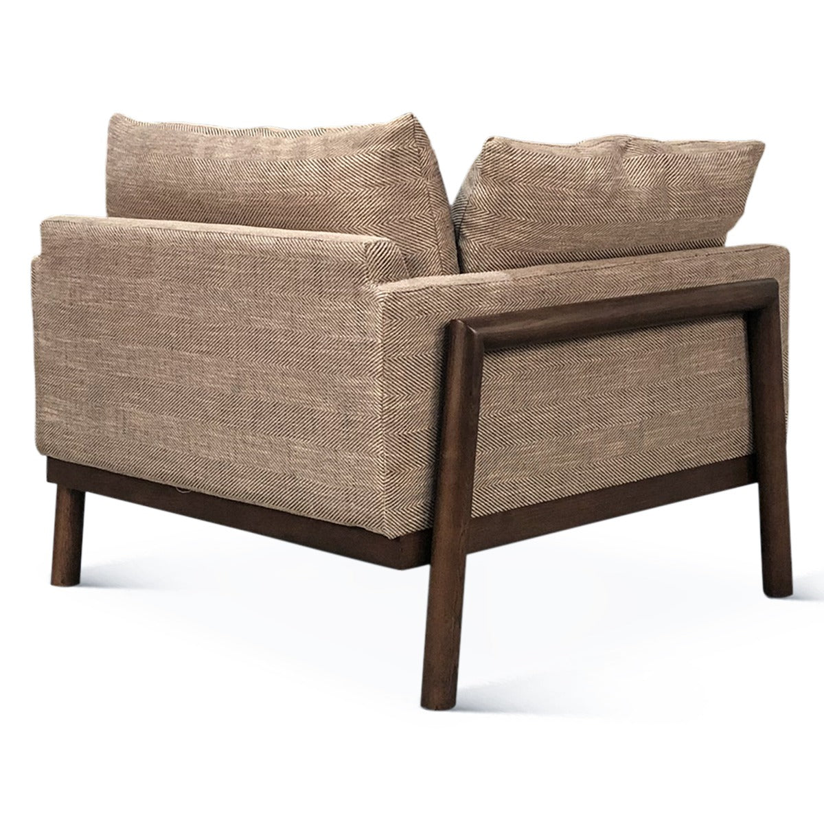 44" Burlington Stripe Upholstered Accent Chair